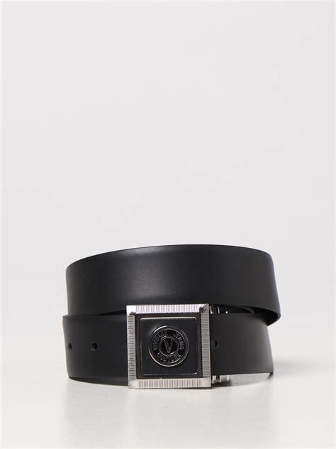 versace jeans belt men's